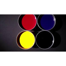 Bright and colorful offset printing ink